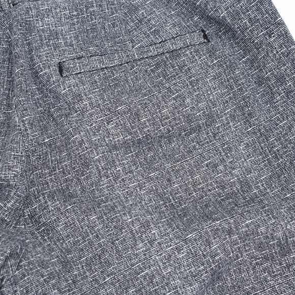 EXPRESS black grey twill capri crop pants size 8 - Picture 7 of 9